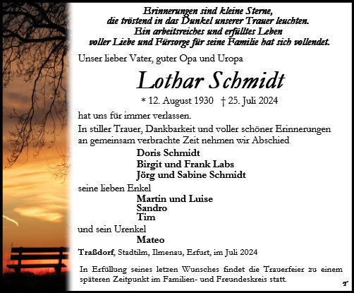 Lothar Schmidt