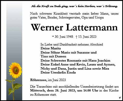Werner Lattermann