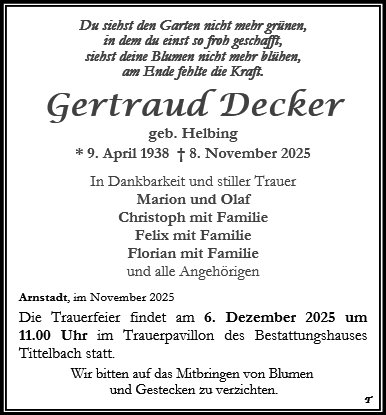 Gertraud Decker