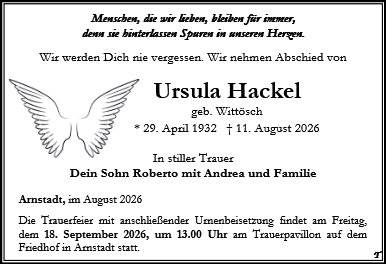 Ursula Hackel