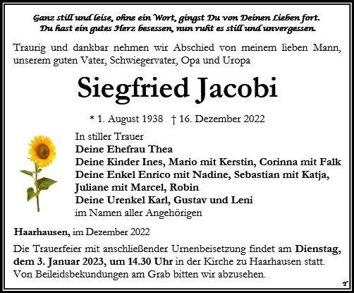 Siegfried Jacobi