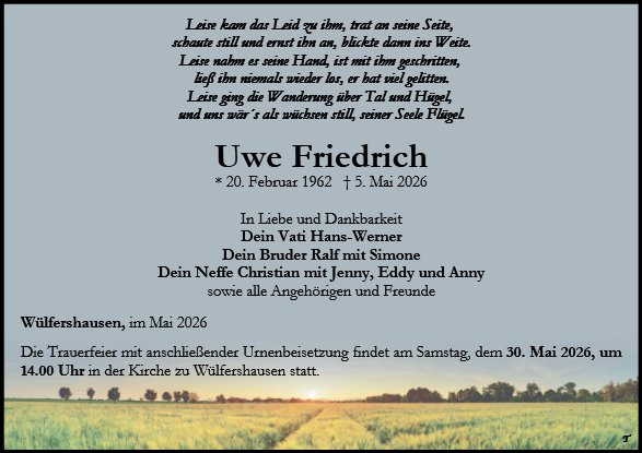 Uwe Friedrich