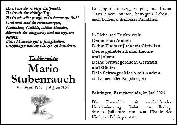Mario Stubenrauch