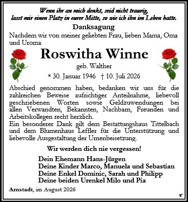 Roswitha Winne
