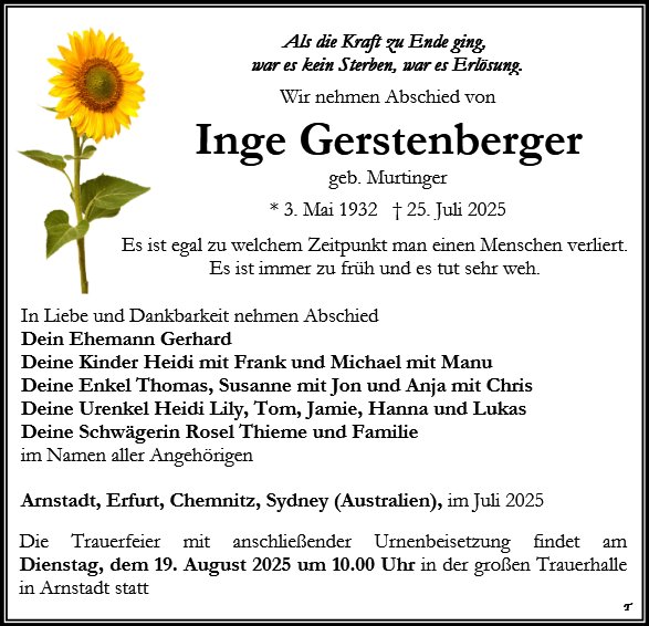 Ingeborg Gerstenberger
