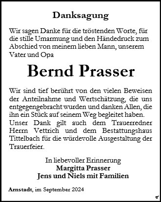 Bernd Prasser