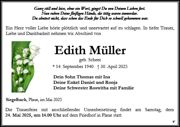 Edith Müller