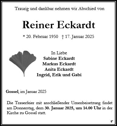 Reiner Eckardt