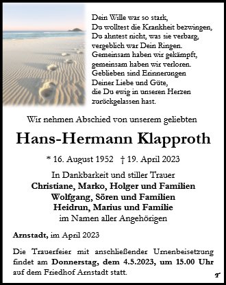 Hans-Hermann Klapproth