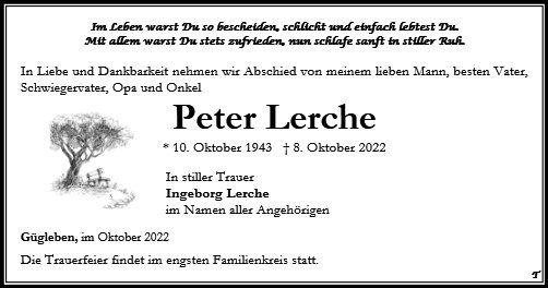 Peter Lerche