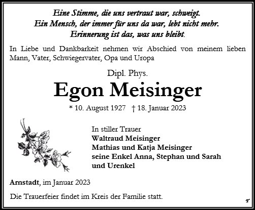 Egon Meisinger