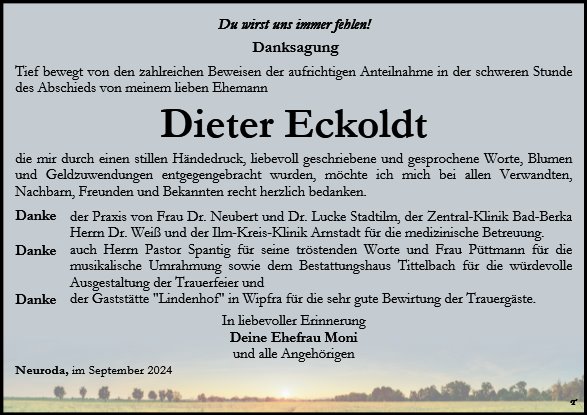 Dieter Eckoldt