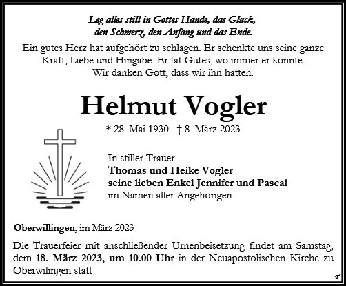 Helmut Vogler