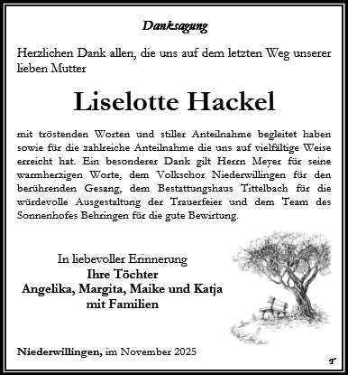 Liselotte Hackel
