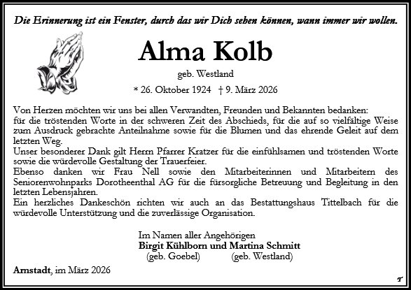 Alma Kolb