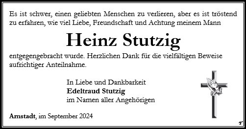 Heinz Stutzig