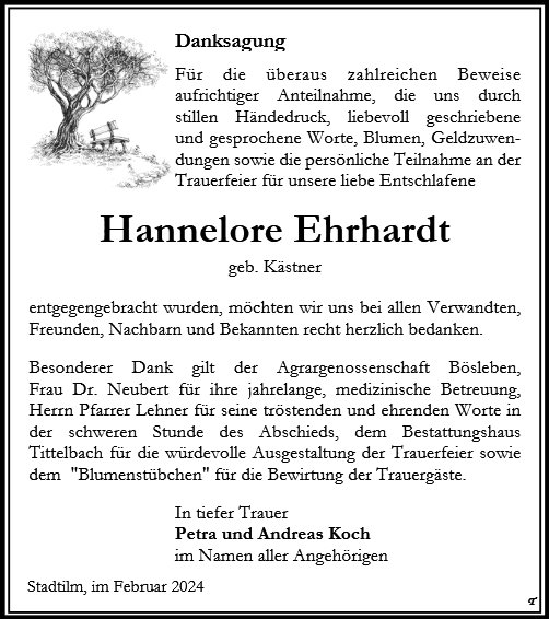 Hannelore Ehrhardt