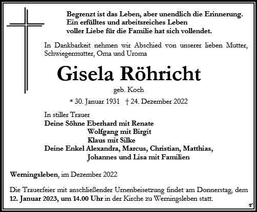 Gisela Röhricht