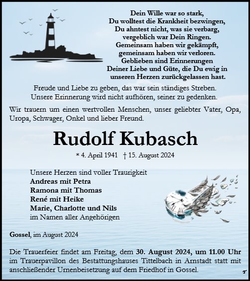 Rudolf Kubasch