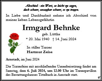 Irmgard Behnke