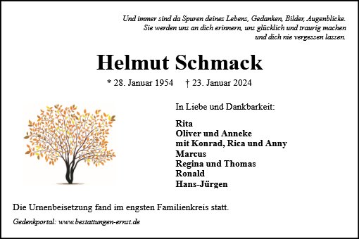 Helmut Schmack