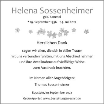 Helena Sossenheimer