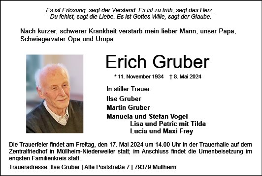 Erich Gruber