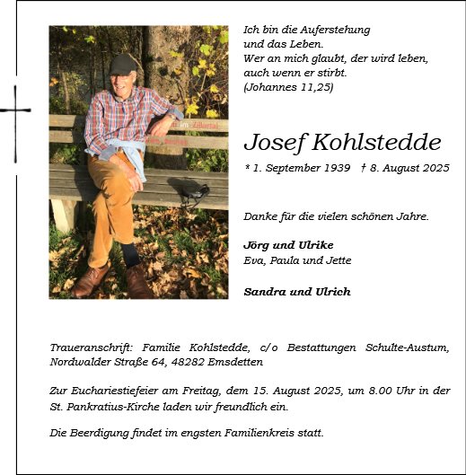Josef Kohlstedde