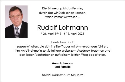 Rudi Lohmann