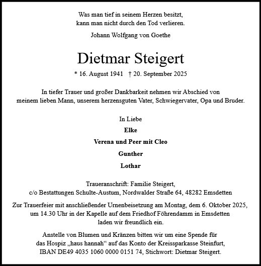 Dietmar Steigert
