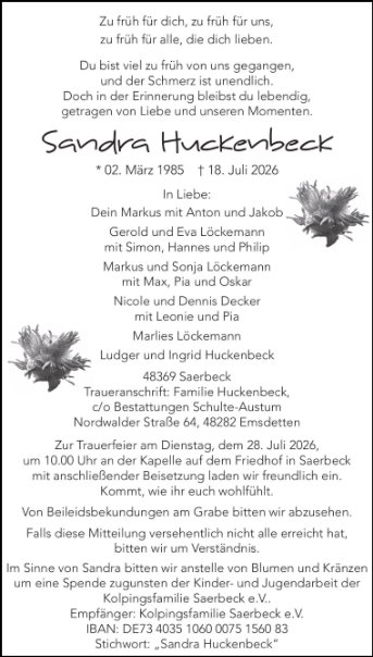 Sandra Huckenbeck