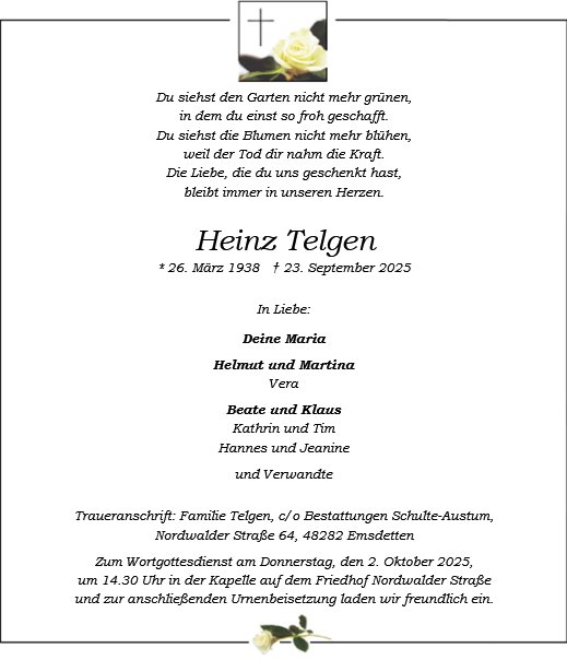 Heinrich Telgen