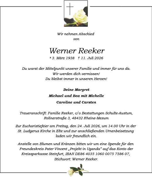Werner Reeker