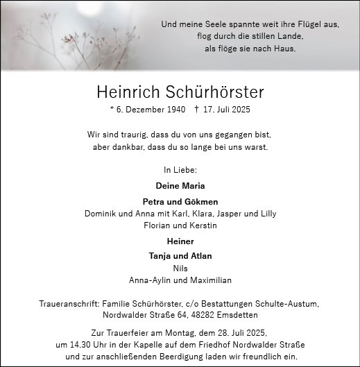 Heinrich Schürhörster