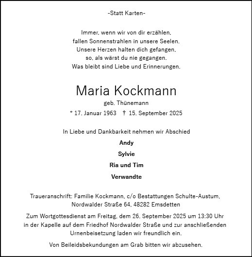 Maria Kockmann