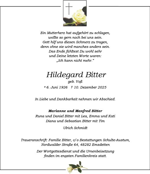 Hildegard Bitter