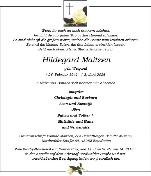 Hildegard Maitzen