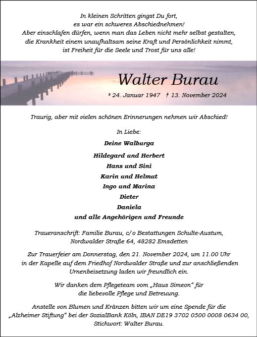 Walter Burau