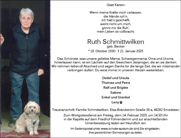 Ruth Schmittwilken