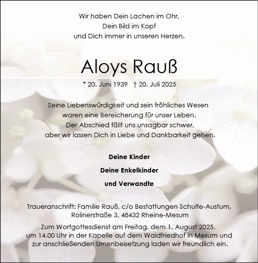 Aloys Rauß
