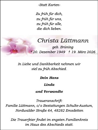 Christa Lüttmann