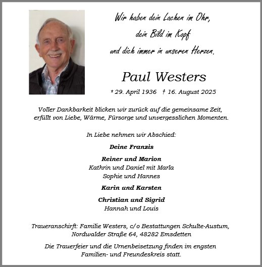 Paul Westers