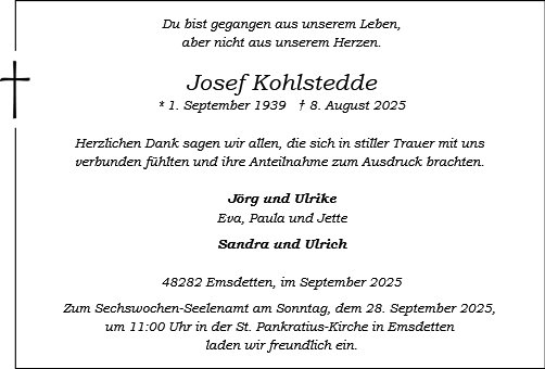 Josef Kohlstedde
