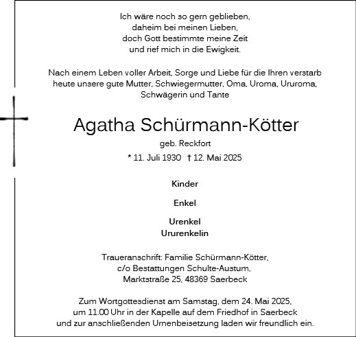 Agatha Schürmann-Kötter