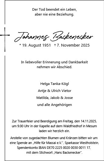Johannes Backenecker