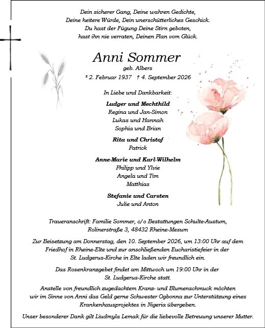 Anni Sommer 
