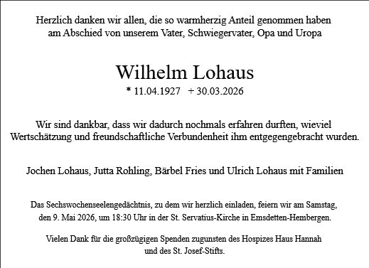 Wilhelm Lohaus
