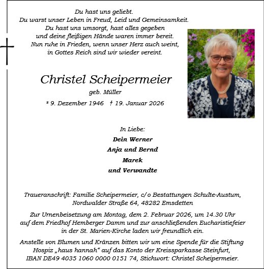 Christel Scheipermeier