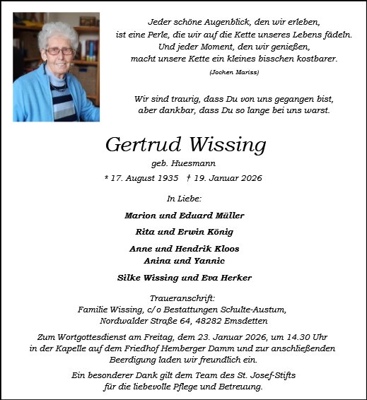 Gertrud Wissing