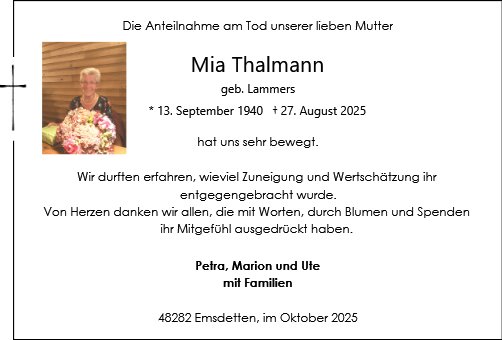 Maria Thalmann